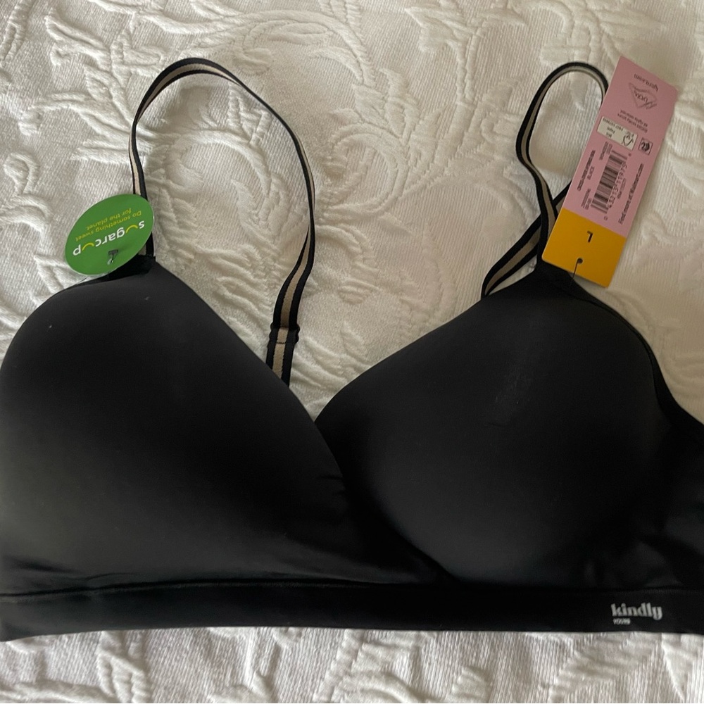 Kindly Women's Black Bra Padded New 34C
